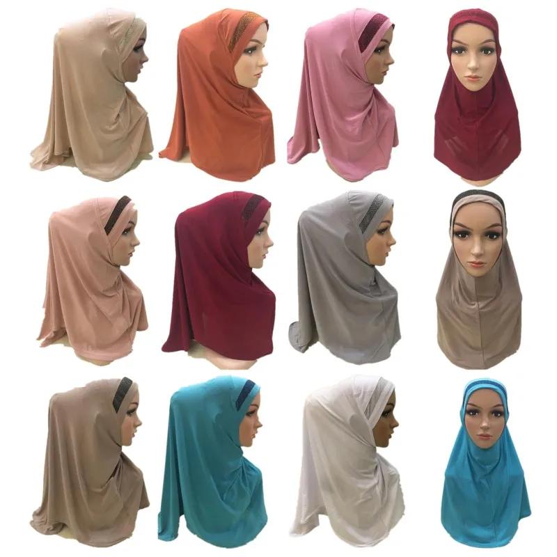 ̽  Amira ī Hijab Headscarf ƶ  ü Ŀ ̽ ε Ӹ  ġ ũ Ż ڱ⵵ 
